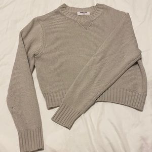 Double zero sweater. Size small. Tan/camel